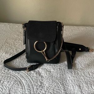 Faux Leather Dupe for Chl*e Faye backpack - Never Worn